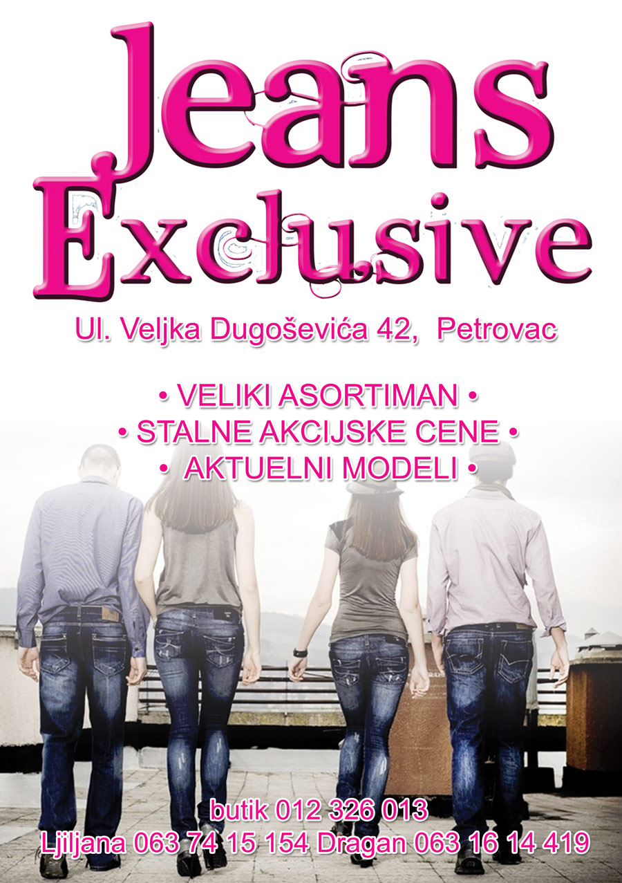 jeans exclusive petrovac